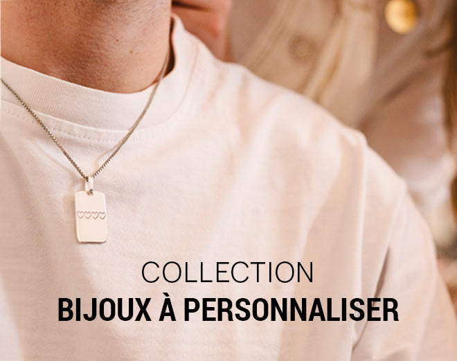 Sélection bijoux personnalisables