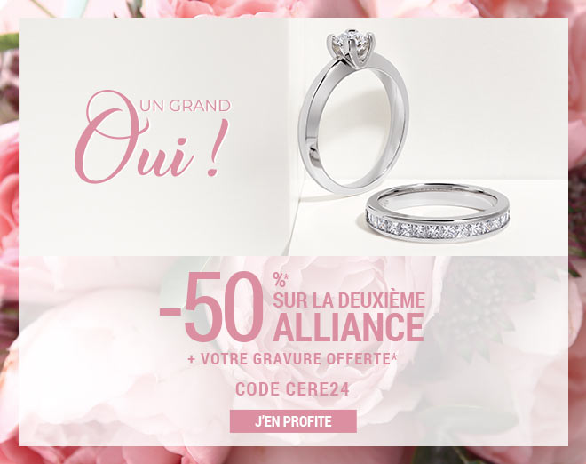 -50%* sur la 2ème alliance