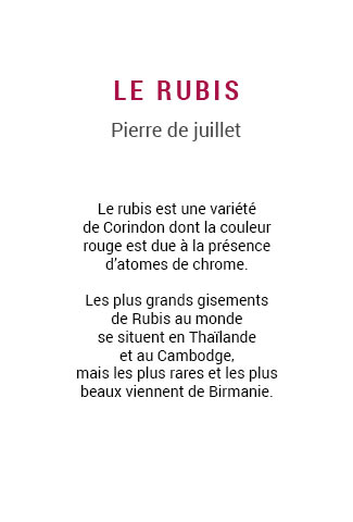 Pierre du mois: le Rubis